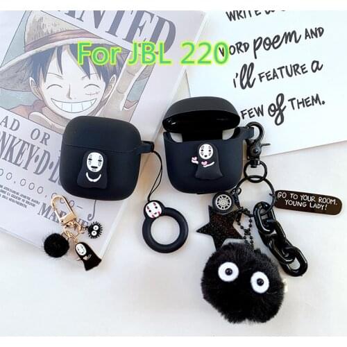 Cute Cartoon Silicone Cover for JBL TUNE 220 TWS Case Bluetooth Earphone Protect Case for JBL T220 TWS Portable Ringer Ring New