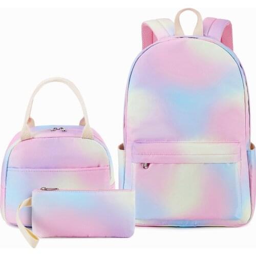 2021 New Arrival School Backpack Teens Girls Kids School Bags Bookbag Bags for Teenage Girls Mochila Escolar 3pcs/set