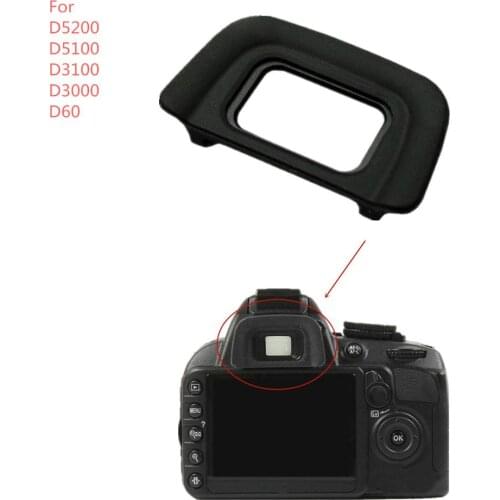 DK-20 Rubber Black Eyecup Viewfinder Eyepiece For N-IKON Camera DSLR D50 D60 D70 D70S D3000 D3100 D5100