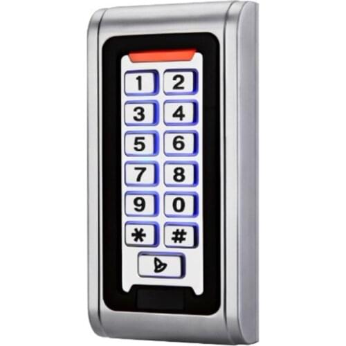 IP68 Keypad RFID 125khz Access Control System Proximity Card Standalone 2000 Users Door Waterproof Metal Case
