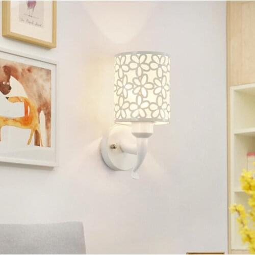 Modern minimalist indoor led lace wall lamp personality creative living room stair aisle wall lamp