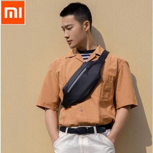 Xiaomi Multifunctional Sports Waterproof Bag Leisure Chest Bag Waist Bag Outdoor Sports Shoulder Bag Belt Bag Pouch Packs small
