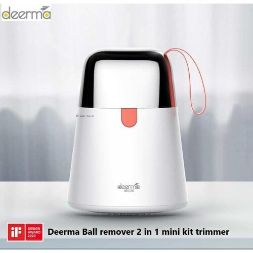 New Deerma Ball remover 2 in 1 mini trimmer USB charging clothes hair remover with multiple functions for quick Removal Ball