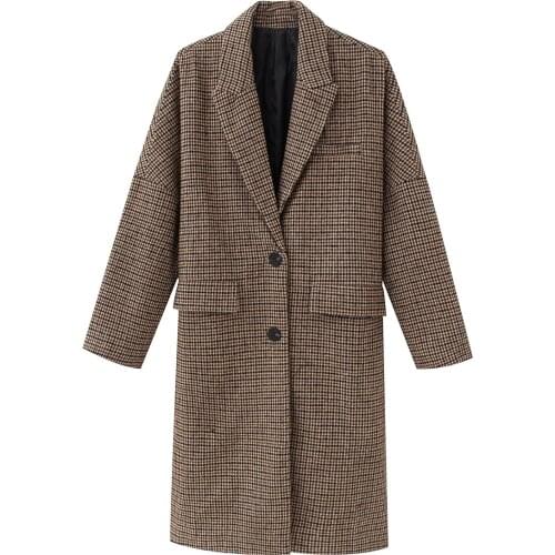 TTBD Women's Plaid Coats