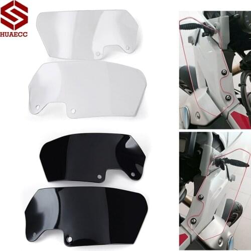 Motorcycle Side Wind Deflector Windscreen Windshield for BMW R1200GS ADV R 1200 GS Adventure 2006-2013