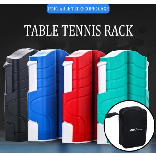 Retractable Ping Pong Table Home Table Tennis Net Post Net Rack Replace Kit For Ping Pong Playing Grid Plastic Strong Mesh Net