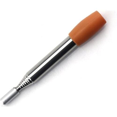 Outdoor Cooking Survival Blow Fire Tube Retractable Fire Starter Tube Stainless Steel Camping Blow Fire Tube Tools