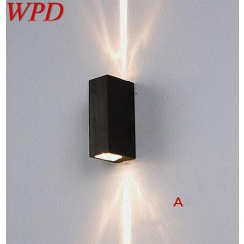 WPD Outdoor Wall Light Sconces Waterproof LED Indoor Wall Lamp Creative Home Decorative For Aisle Corridor Porch