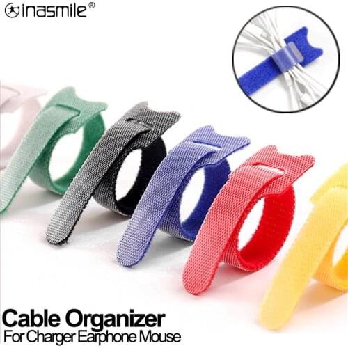 Cable Winder Clip Charger Cable holder Ties For Mouse Earphone Cable Protector USB Cable management cable organizer for iPhone