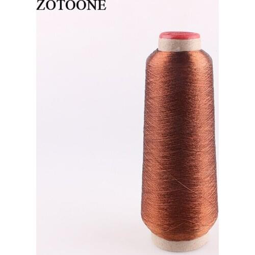 ZOTOONE 3500M/Roll DMC Brown Fabric For Sewing Thread Supplies Embroidery Machine Thread DIY Sewing Tools & Accessory D