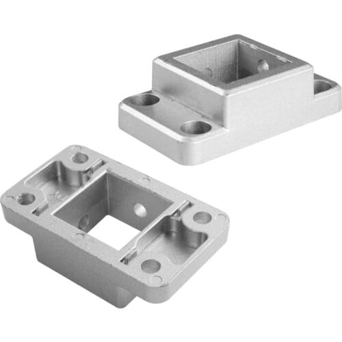 1pc 3030 4040 Fixing Base Unidirectional/Bidirectional Corner Square Connector for Aluminum Extrusion Profile