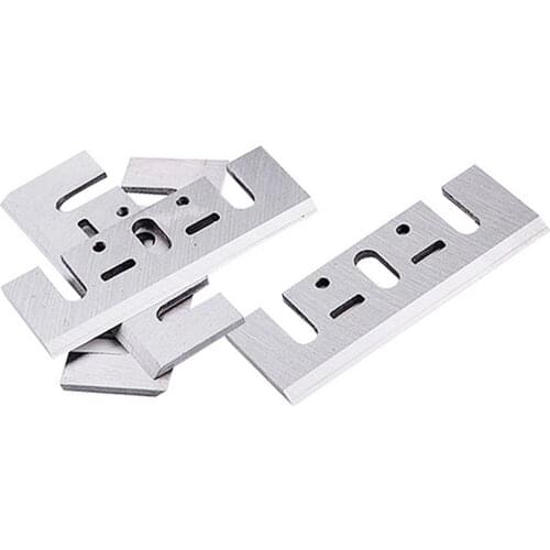 2pcs/set 82mm TCT Carbide Planer Blade Replacement Electric Planer for Woodworking Power Tool