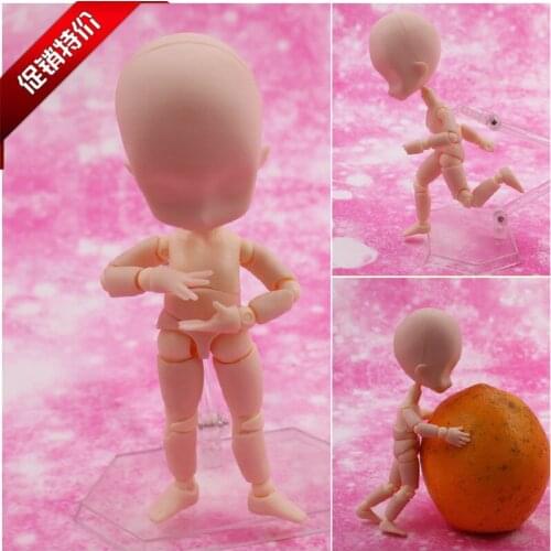 Anime Archetype Q Ver. He She BODY KUN / BODY CHAN Ferrite Figma Movable Body Feminino PVC Action Figure Model 14cm