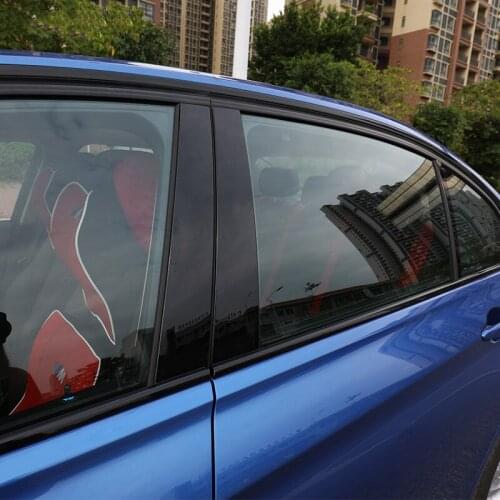 Car Window Pillar Trim Sticker Accessories For BMW 3 Series Sedan E90 F30 5 Series G30 G38 E60 F18