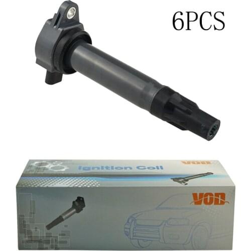 6PCS Auto Ignition Coil for Jeep Compass Patriot Dodge Avenger Caravan Caliber Journey Chrysler 300C Sebrin Sebring 04606869AB