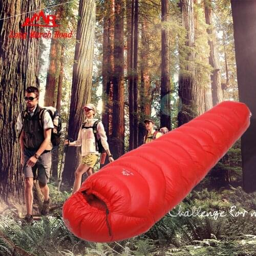 LMR Super Warm 3000G Goose Down Filling Camping Winter Sleeping Bag Slaapzak Saco De Dormir Sac Couchage
