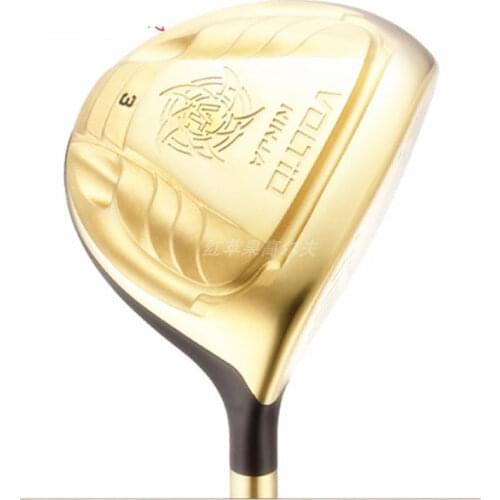 Mens Golf fairway wood KATANA VOLTIO NINJA wood clubs 3/15 5/18 Golf Club with Graphite Golf shaft and cover free shipping