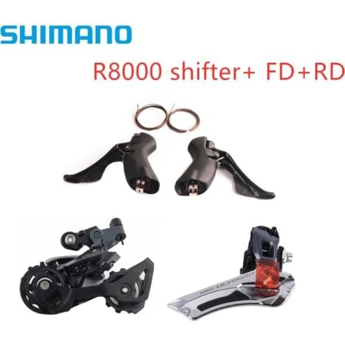 SHIMANO Ultegra R8000 2x11 Speed Groupset Kit Shifter Derailleur Front+Rear SS / GS update 6800