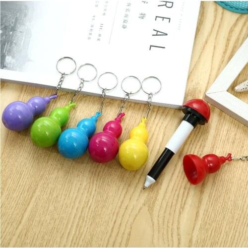 New color bao gourd shape gourd telescopic ballpoint pen blue student creative stationery wholesale factory