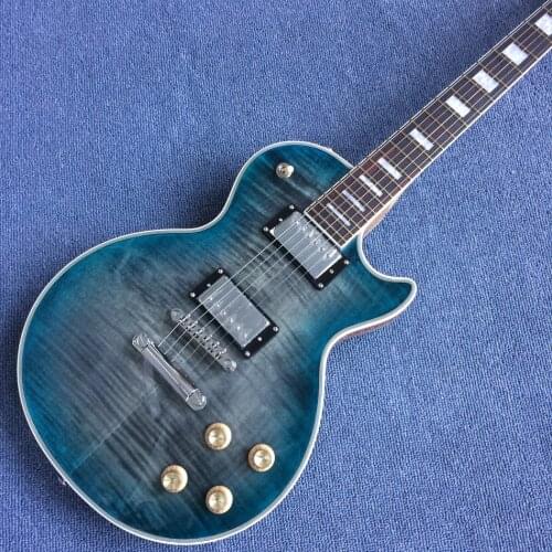 OEM 6-string electric guitar, Rosewood fingerboard, tiger Flame Maple top, free delivery