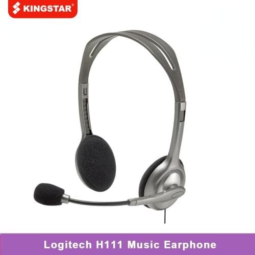 KINGSTAREarphone Original Music Earphone Stereo Headset With Microphone 3.5mm Wired Headphones For Single Plug/Dual Plug
