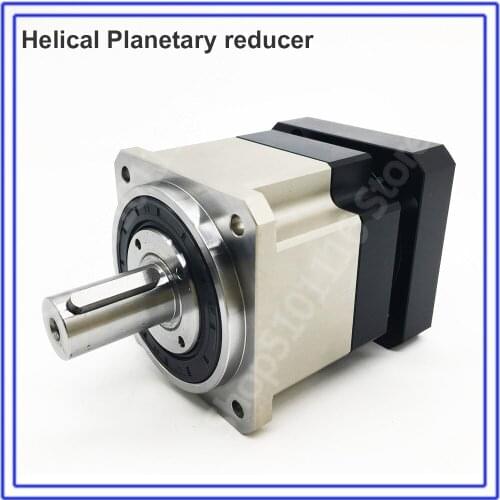 Gearbox 7 :1 Speed Ratio Helical Tooth Planetary Reducer 3Arcmin Reducer 8000rpm for NEMA24 60mm 200W 400W Servo Motor Robot