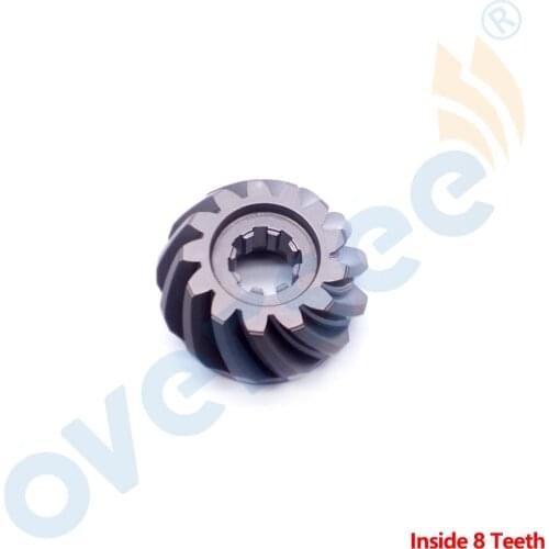 Pinion For Yamaha Outboard LOWER CASING 9.9HP 15HP 6E7-45551-00 13T outstide 8T inside 682 6E7 Model