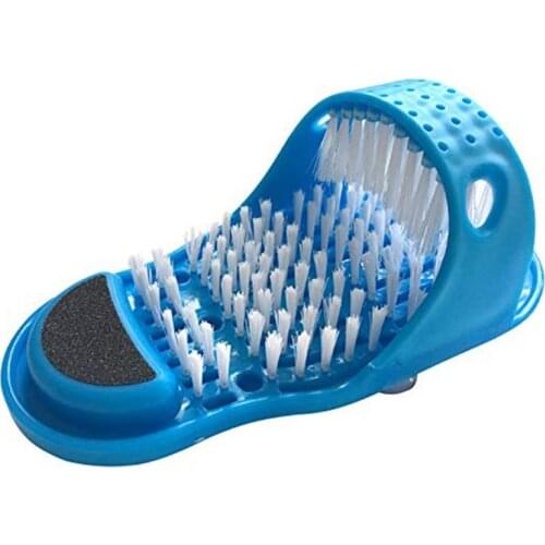 Foot Scrubber Feet Shower Spas Exfoliating Foot Massager Slipper Easy Cleaning Brush Magic Pumice Stone Feet Cleaner Washer