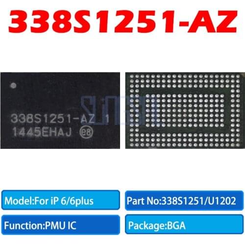 1pcs/lot 100% Original 338S1251-AZ Main Power IC chip for iPhone 6/6plus Big/Large Management PMIC PMU IC U1202