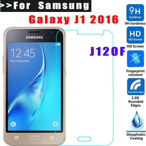 10 PCS Tempered Glass For Samsung Galaxy J1 J120F 2016 SM-J120F Protective Film Mobile Phone for Samsung J 120F 2016 J120F J120