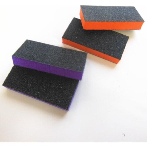 20 Pcs/Lot mini nail buffer block sponge buffer block disposable nail file pedicure tool