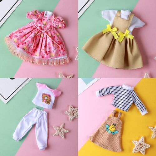 30 Cm BJD Doll Clothes Joint Doll Accessories for Barbie 12 Inch Skirt Suit Girls Dress Up Play House Toys 1/6 Bjd Clothes Set