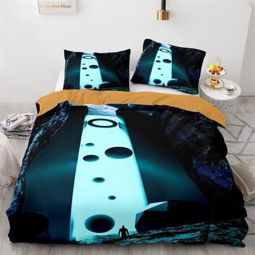 3D Home comforter bedding sets Qualified Queen King Bedding Set Duvet Cover Pillow Cases comforter bedding sets 2-3pcs style19