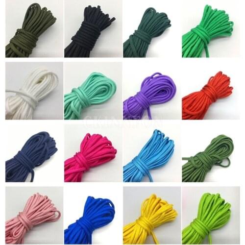 50Pcs/Lot 100FT/Pcs/Lot 4mm 7 Stand Cores Paracord For Survival Parachute Cord Lanyard Camping Climbing Camping Rope Hiking