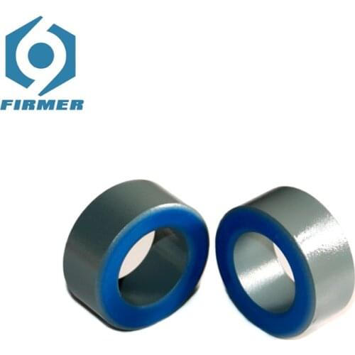 Ferrite Cores 57.2x35.7x25.4 mm 2 pcs Toroid Core Ferrite Chokes Ring Iron Powder Inductor Ferrite Rings Grey Blue