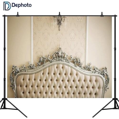 DePhoto Photography Backdrop Newborn Baby Photoshoot Background Headboards beds Custom Photo Backdrops for studio