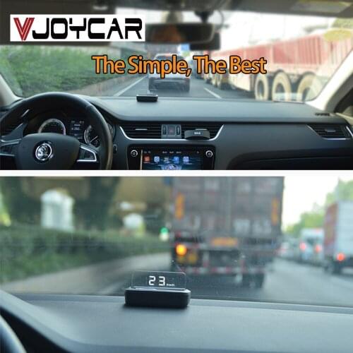 China On-board Computer Mirror Hud Simple Cheap Best Quality Speed Voltage Coolant Fatigue Alert Christmas Gift For Men Women