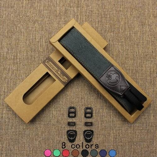 Photography Accessories DSLR Camera Shoulder Strap Quick Release Vintage Neck Sling Belt for Canon Nikon Olympus Sony Camcorder