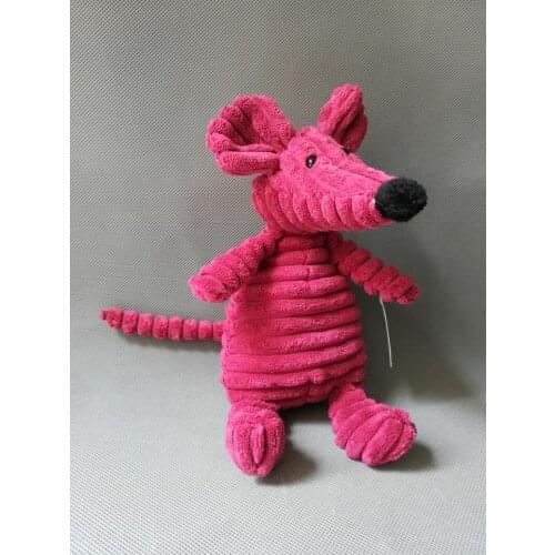 About 25cm red mouse plush toy soft doll birthday gift h2117