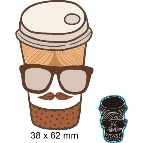 Cutting Dies Cup New Metal Stencils DIY Scrap Booking Paper Cards Making Decoration 38*62mm