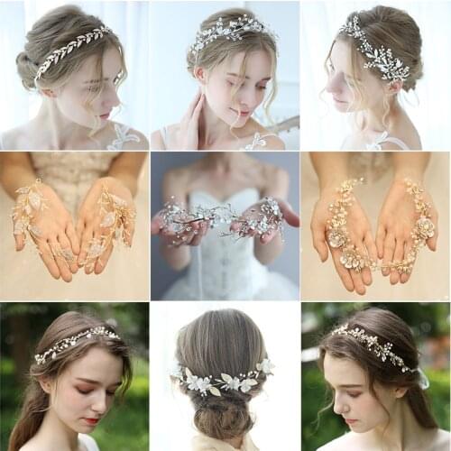 Promotion Sell Tiara Crystal Hair Accessories Bridal Hair Vine Headband For Wedding Women Jewelry