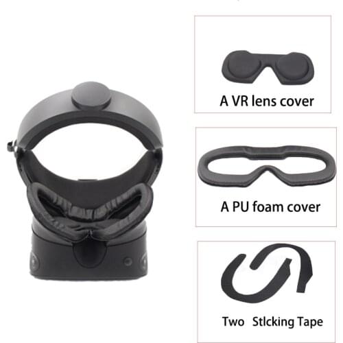 Scratch resistant and comfortable. Replaceable leather eye mask for oculus Rift controller, easy to replace