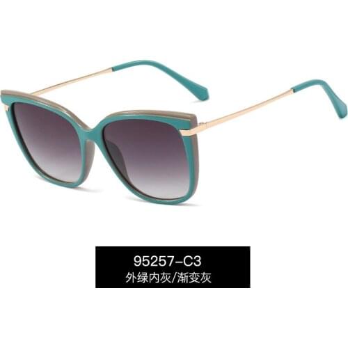 Rimless Sunglasses Women 2020 New Small Rectangle Sun Glasses Luxury Brand Clear Gradient Shades Summer Green Eyewear NX