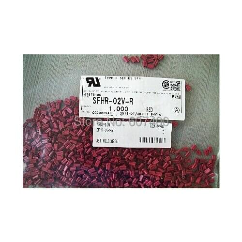 SFHR-02V-R CONN RECEPT 2POS 1.8MM RED JST Connectors terminals housings 100% new and Original parts