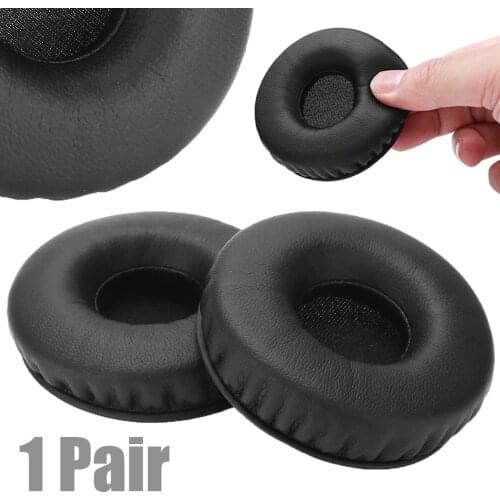1Pair Dustproof Ear Pads Cushion Soft Foam Noise-reduction Earphone Earmuffs Fit for AKG N60NC Series Headphones