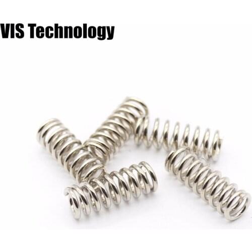 10pcs 3D printer Strong Spring For MK8 Extruder feeding Accessory 1.2mm Wire Spring