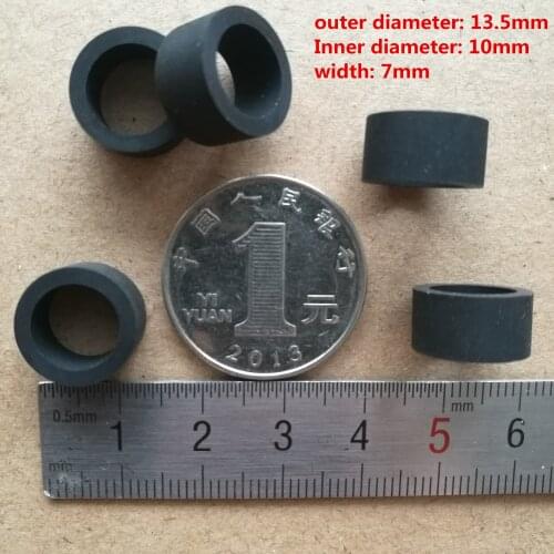 5pcs 13.5mmx10x7 Buffer rubber ring Shock absorption rubber pad Waterproof for cassette deck audio tape Stereo player