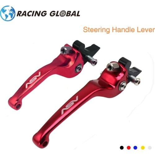 ALCON-Motorcycle ASV F3 22mm Clutch Lever Handlebar Grips Short & Long CNC For Motocross Pitbike Dirt Pit Bike