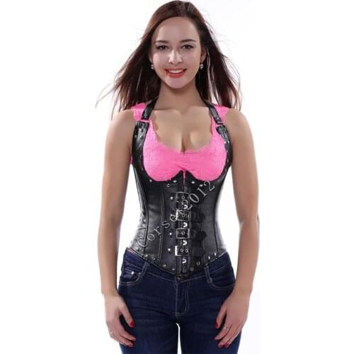 S-6XL Victorian Asymmetrical Ruffled Satin & Lace Trim Gothic Skirts Women Corset dress Vintage Steampunk Skirt Cosplay Costumes