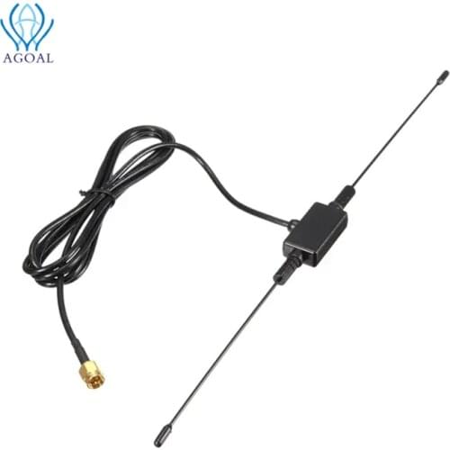 5ft In Car Radio Digital TV Antenna DVB-T ISDB-T 433MHZ Signal Antenna Male SMA connector